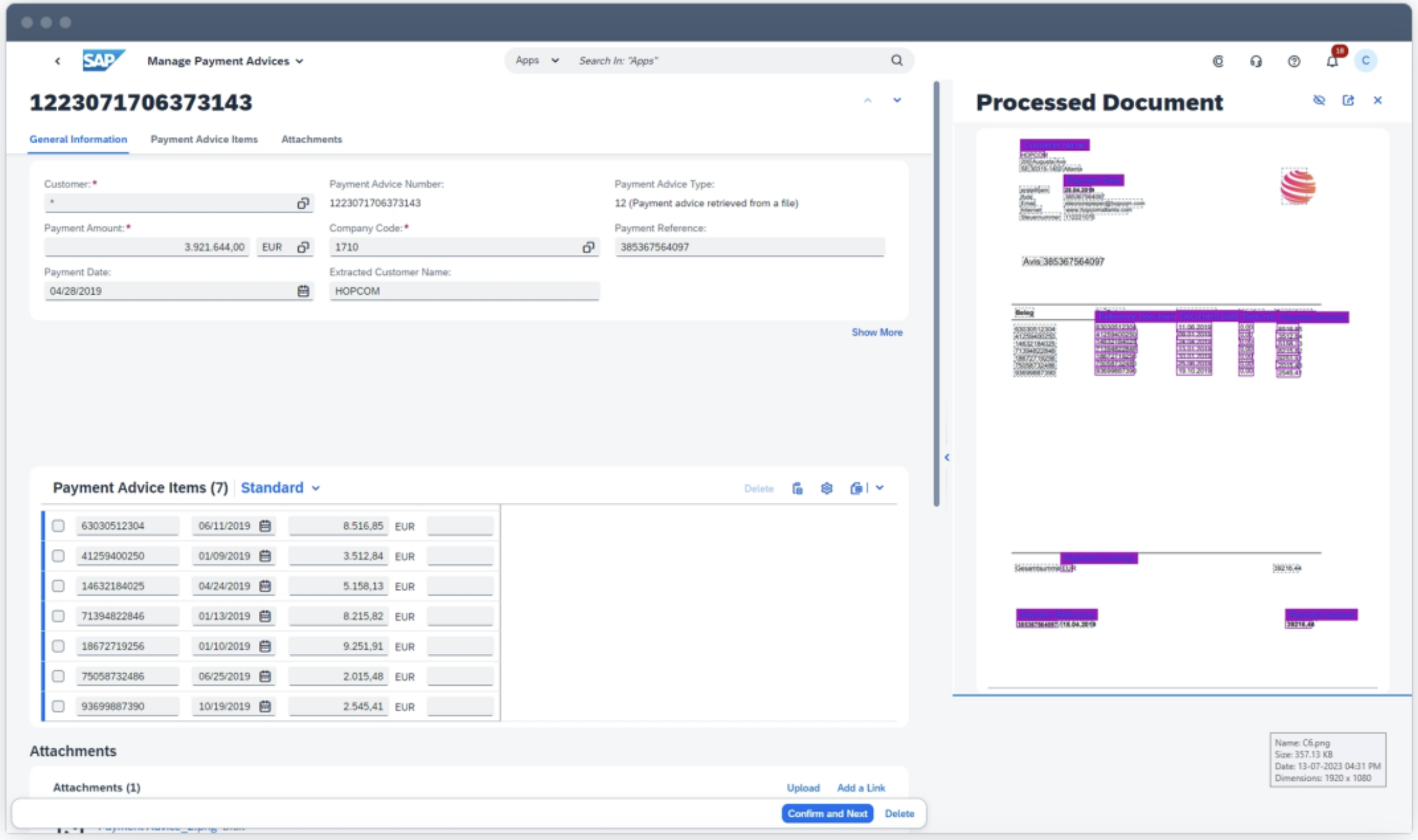 SAP Finance AI Use case Intelligence Invoice SAP AI