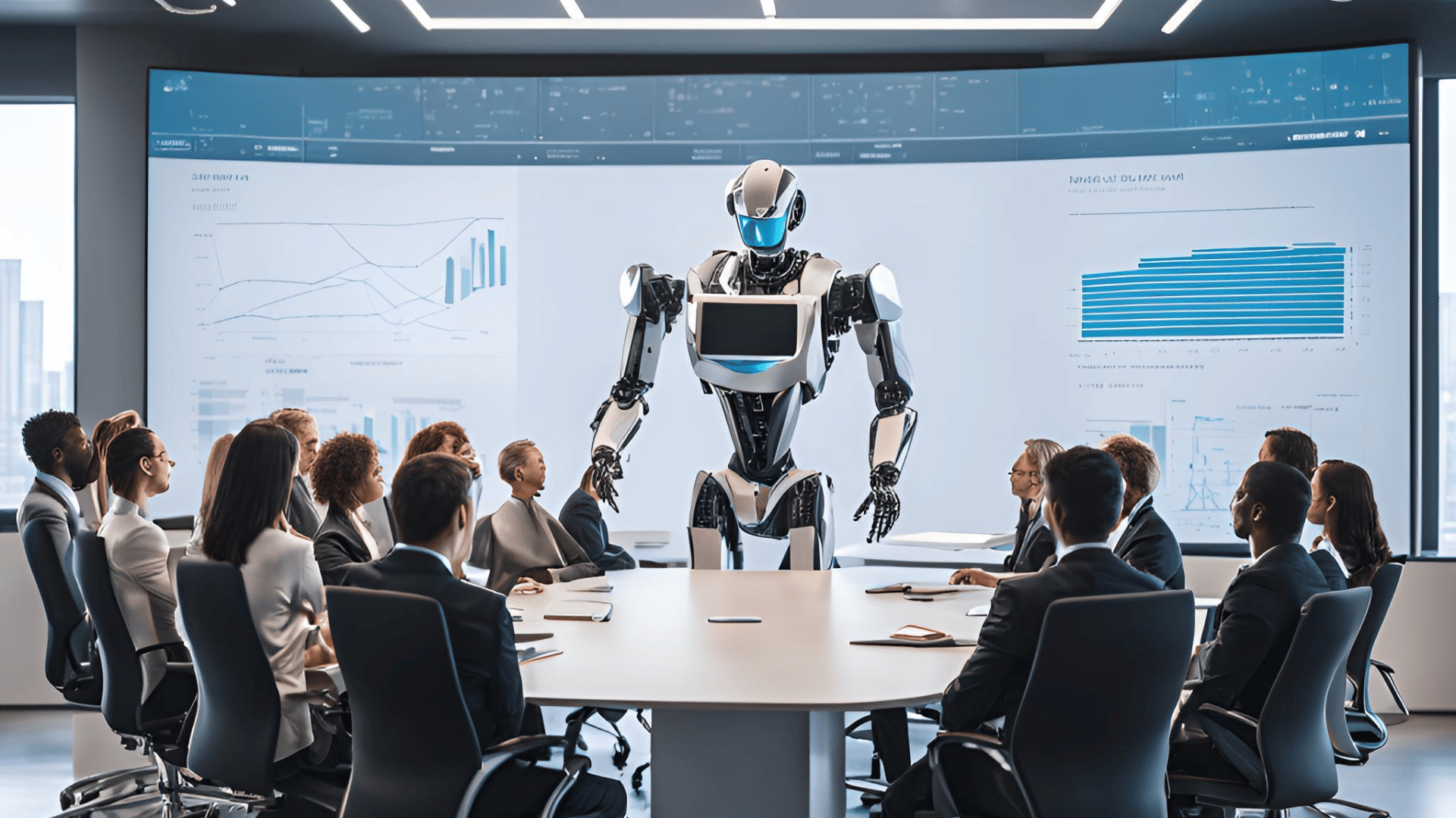 SAP-AI-Robot-attending-meeting