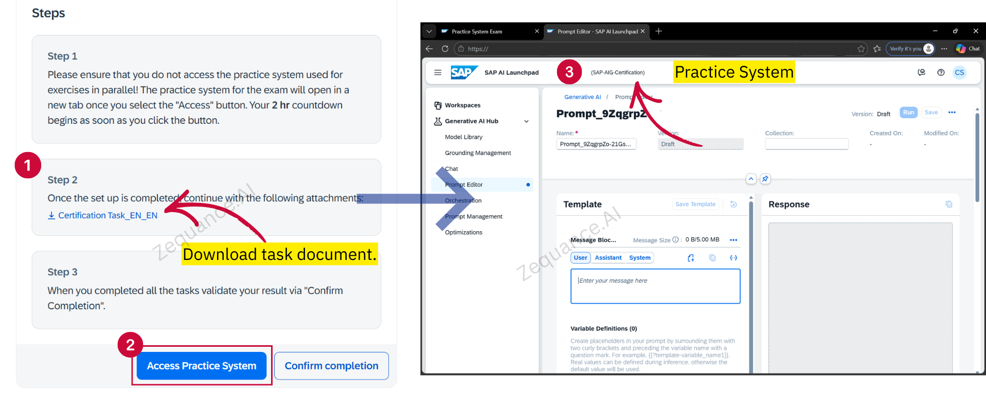 SAP Generative AI Certifciation Step 3