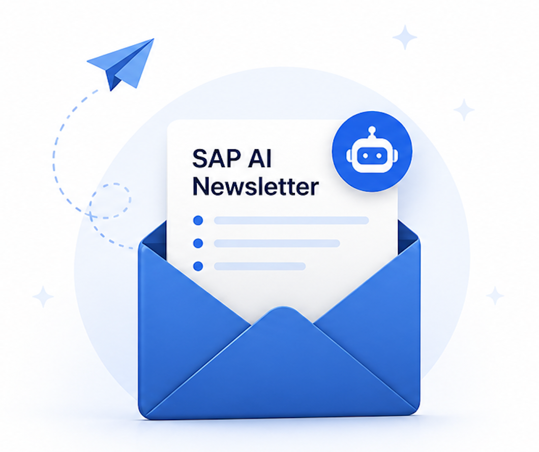 SAP AI Newsletter Insights Illustration